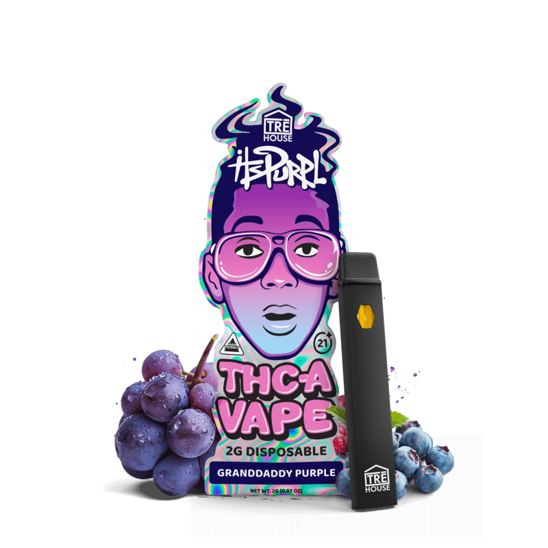 Pen - ItsPurpl - THCa - Grandaddy Purple - 2 Grams - (10 Pack)