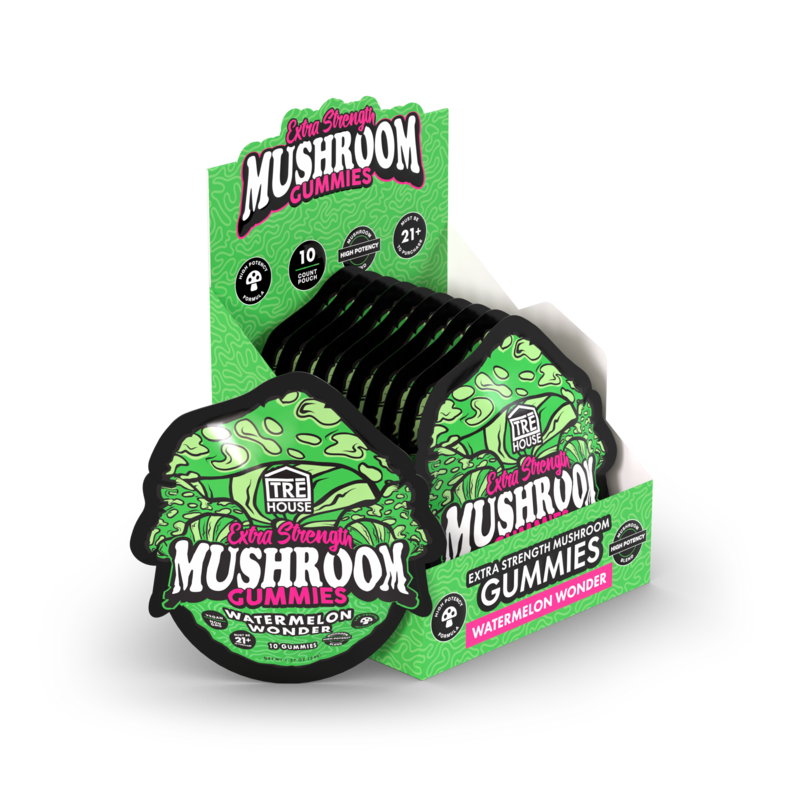 Extra Strength Gummies - Magic Mushroom - Watermelon Wonder (10 Pack)