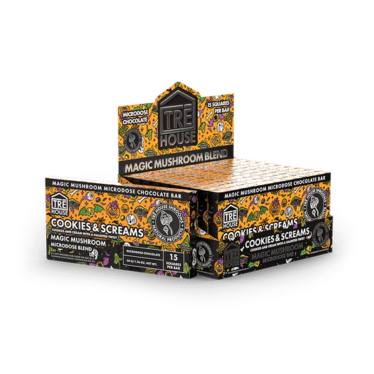 Chocolate Bar - Cookies & Screams - Magic Mushrooms - (10 Pack)