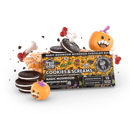 Chocolate Bar - Cookies & Screams - Magic Mushrooms - (10 Pack)