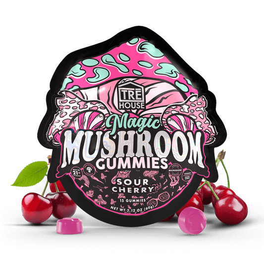 Gummies - Magic Mushroom - Sour Cherry (10 Pack)