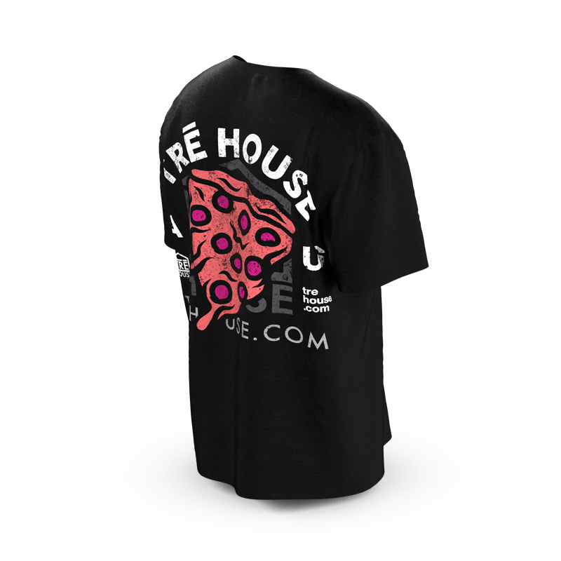 TRE House - Pizza Graphic T-Shirt