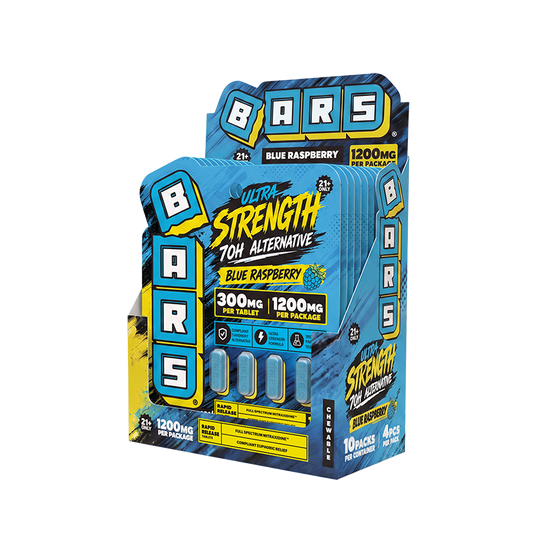 BARS x TRE House - 7-OHM Alternative Tablets - Blue Raspberry - 4ct - (10 Pack)