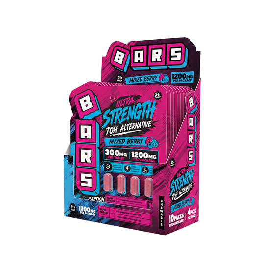 BARS x TRE House - 7-OHM Alternative Tablets - Mixed Berry - 4ct - (10 Pack)