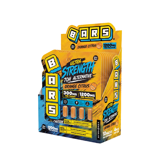 BARS x TRE House - 7-OHM Alternative Tablets - Orange Citrus - 4ct - (10 Pack)