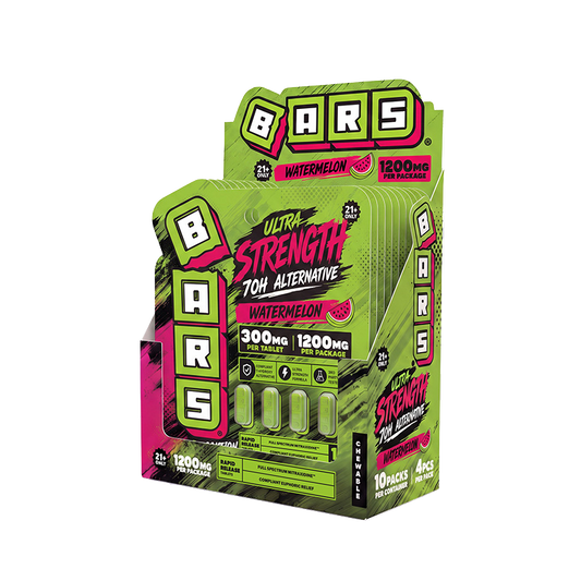BARS x TRE House - 7-OHM Alternative Tablets - Watermelon - 4ct - (10 Pack)