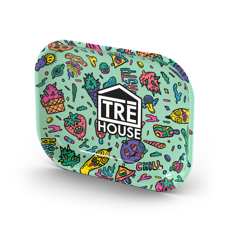 TRE House - Metal Rolling Tray - Medium