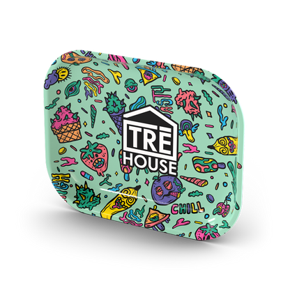 TRE House - Metal Rolling Tray - Medium