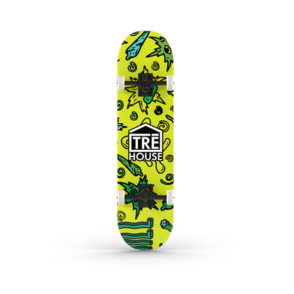 TRE House - Skateboard Deck Assembled - 8.25"