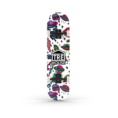 TRE House - Skateboard Deck Assembled - 8.25"