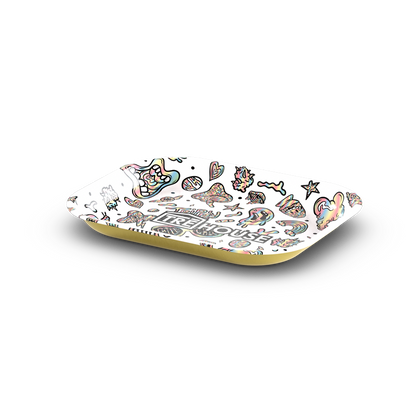 TRE House - Metal Rolling Tray - Small