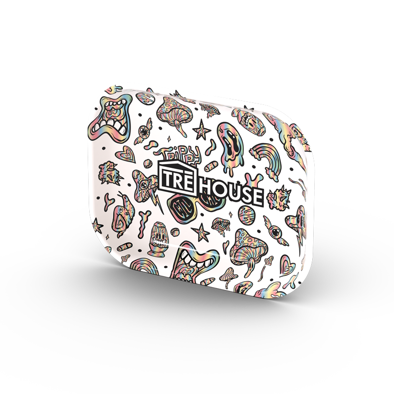 TRE House - Metal Rolling Tray - Small