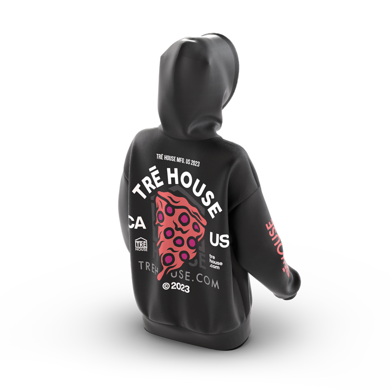 TRE House - Pizza Graphic Hoodie