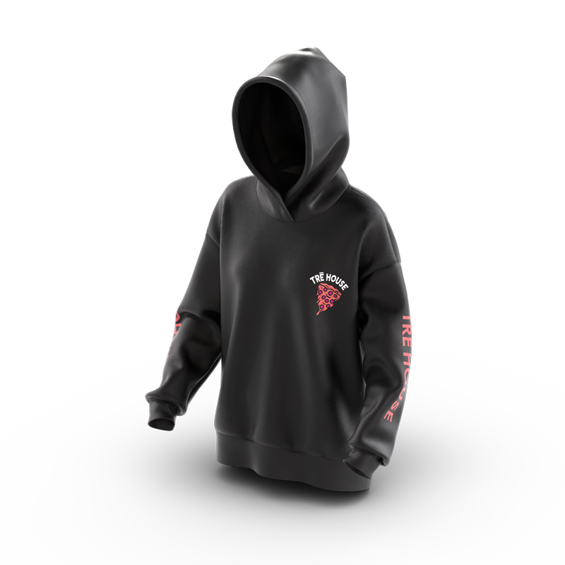 TRE House - Pizza Graphic Hoodie