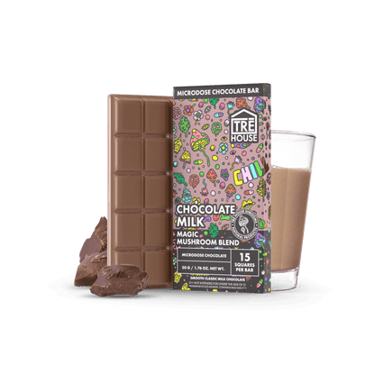 Chocolate Bar - Chocolate Milk - Magic Mushrooms - (10 Pack)