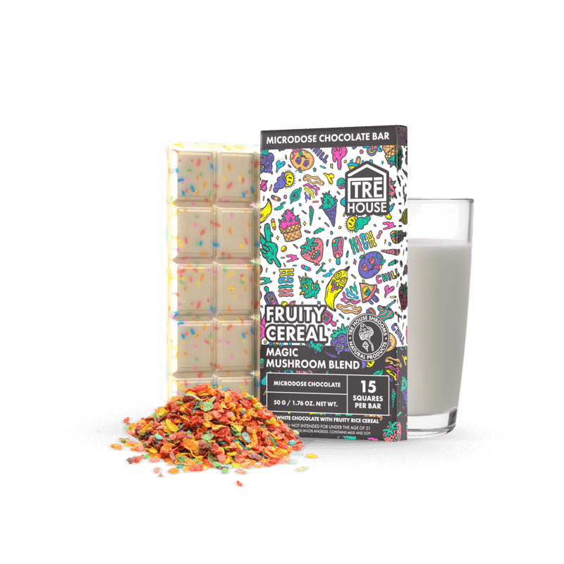 Chocolate Bar - Fruity Cereal - Magic Mushrooms - (10 Pack)