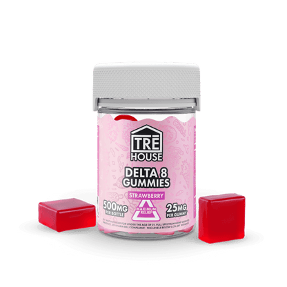 Gummies - Delta 8 - Strawberry - (6 Pack)