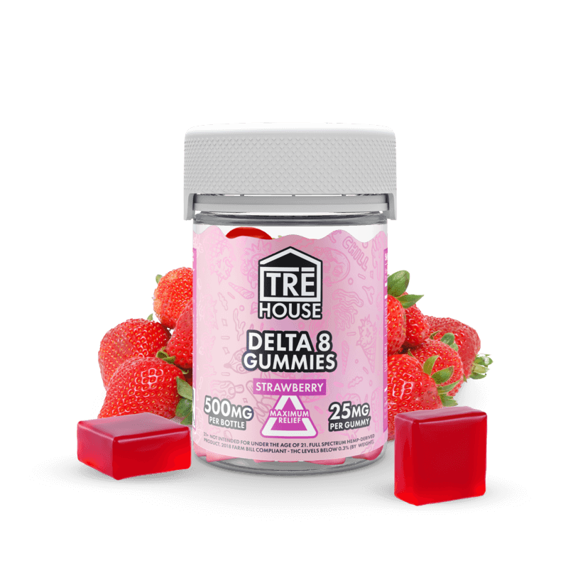 Gummies - Delta 8 - Strawberry - (6 Pack)