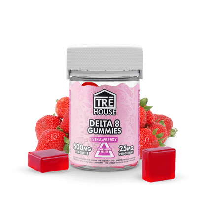 Gummies - Delta 8 - Strawberry - (6 Pack)