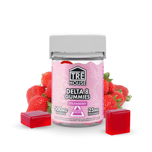 Gummies - Delta 8 - Strawberry - (6 Pack)