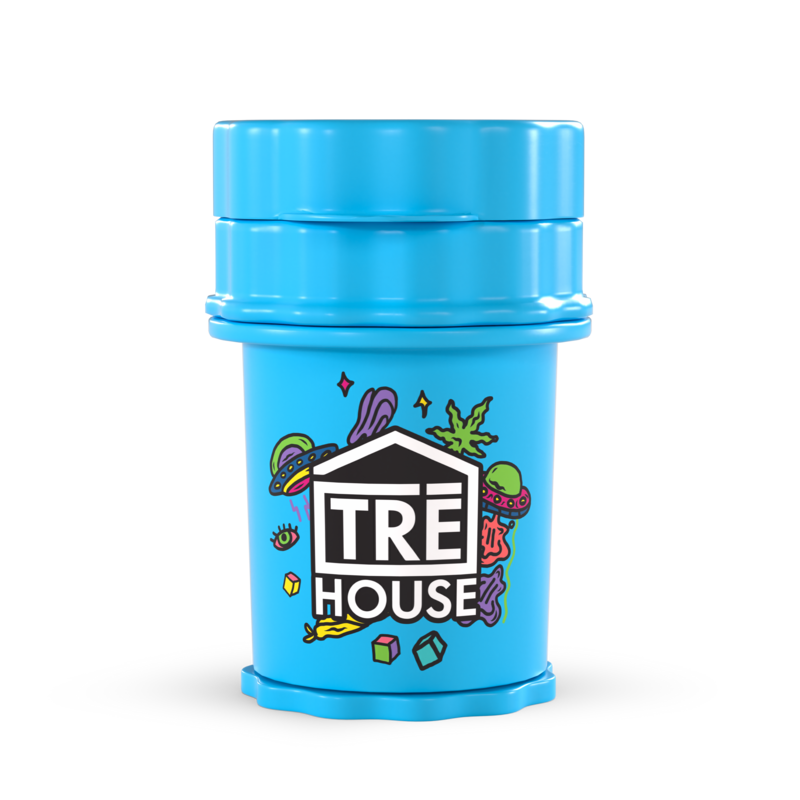 TRE House Herb Saver Grinder - UFO - Large - (6 Pack)