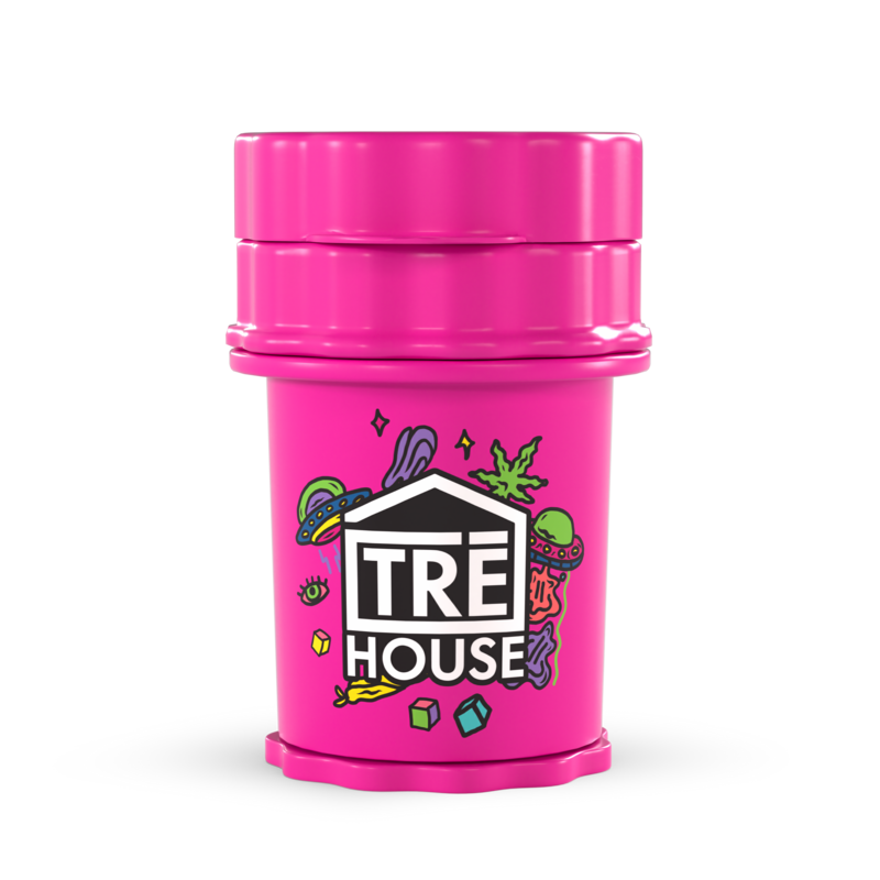 TRE House Herb Saver Grinder - UFO - Large - (6 Pack)