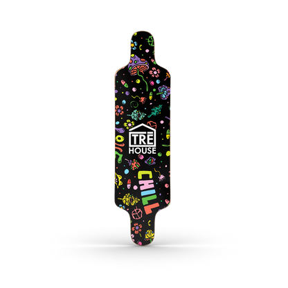 TRE House - Longboard Deck - 10"