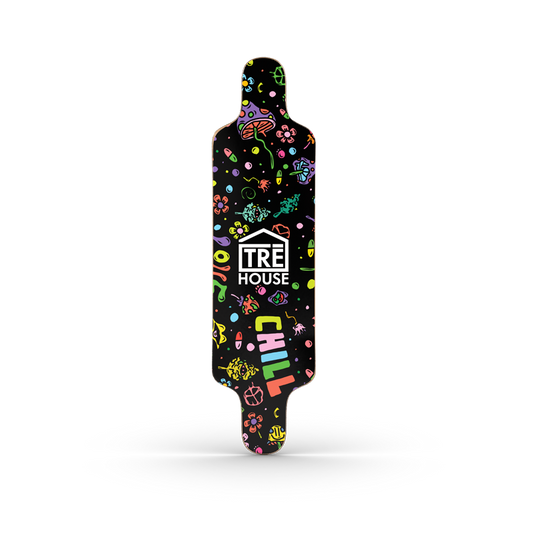 TRE House - Longboard Deck - 10"