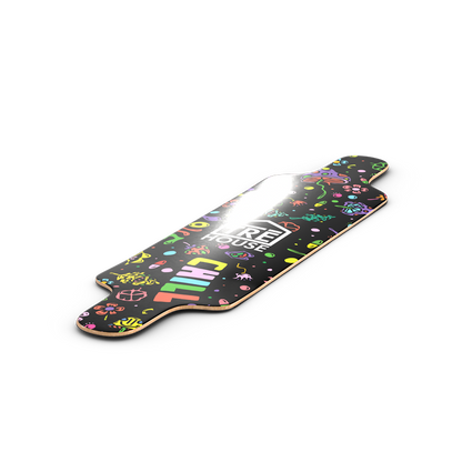 TRE House - Longboard Deck - 10"