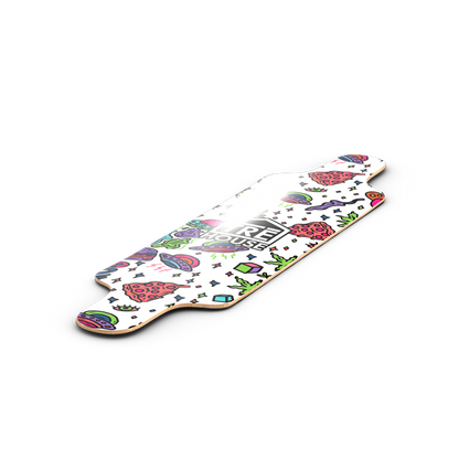 TRE House - Longboard Deck - 10"