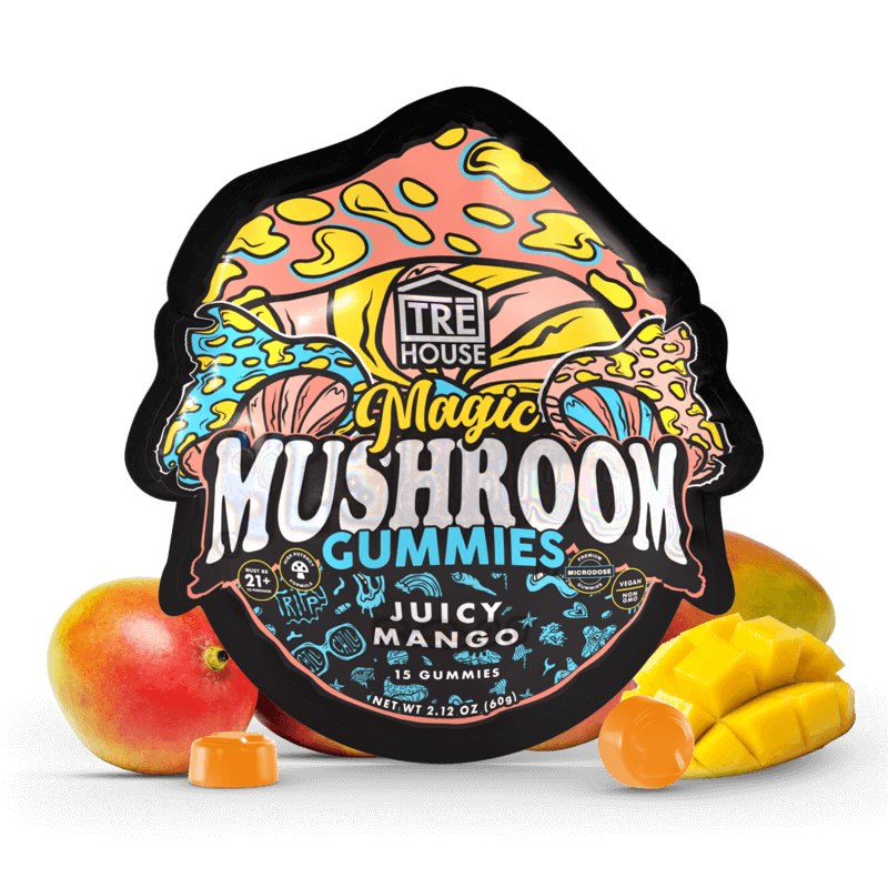 Gummies - Magic Mushroom - Juicy Mango (10 Pack)