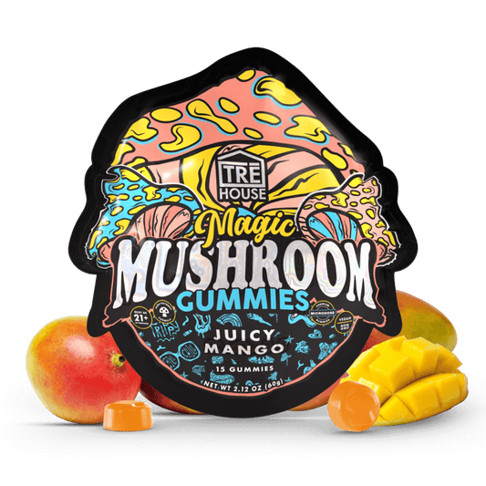 Gummies - Magic Mushroom - Juicy Mango (10 Pack)