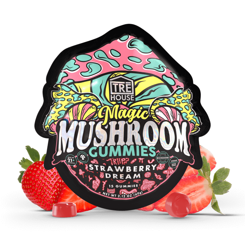 Gummies - Magic Mushroom - Strawberry Dream (10 Pack)