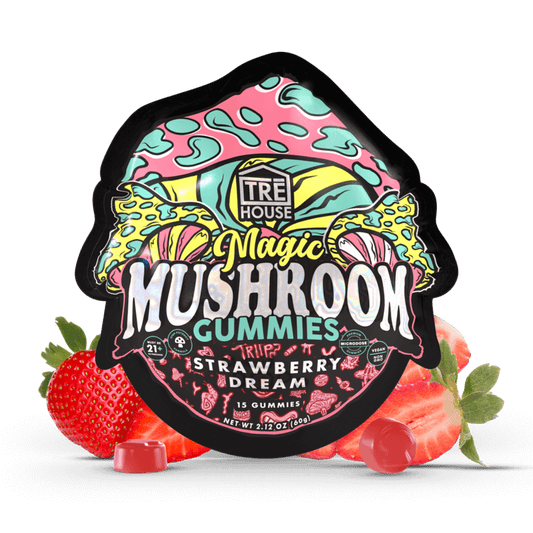 Gummies - Magic Mushroom - Strawberry Dream (10 Pack)