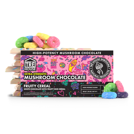 Extra Strength Chocolate Bar - Fruity Cereal - Magic Mushrooms - (10 Pack)