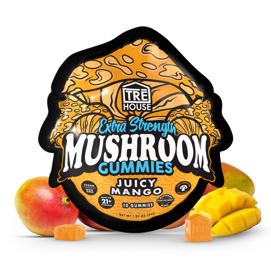 Extra Strength Gummies - Magic Mushroom - Juicy Mango (10 Pack)