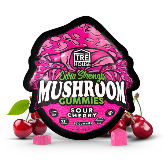 Extra Strength Gummies - Magic Mushroom - Sour Cherry (10 Pack)