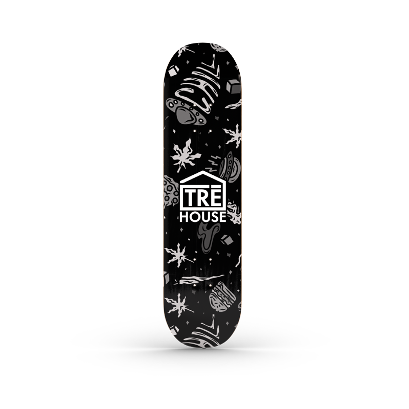 TRE House - Skateboard Deck - 8.25"