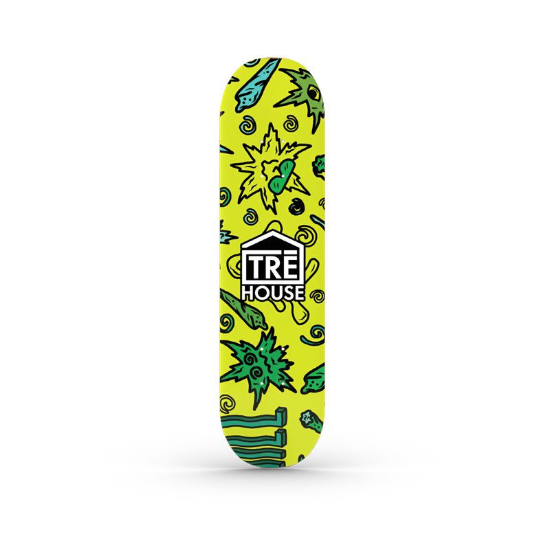 TRE House - Skateboard Deck - 8.25"