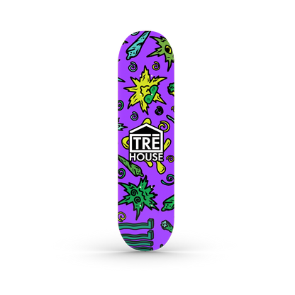 TRE House - Skateboard Deck - 8.25"