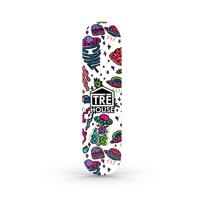 TRE House - Skateboard Deck - 8.25"