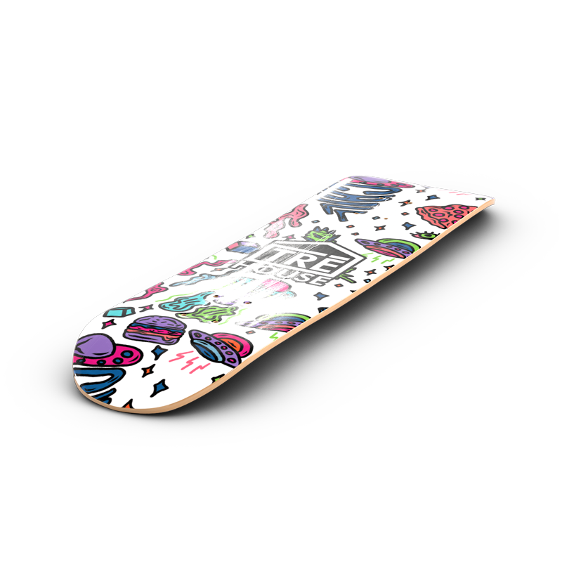 TRE House - Skateboard Deck - 8.25"