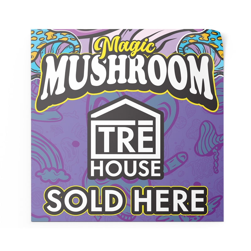 TRE House - Window Poster - Mushroom Products