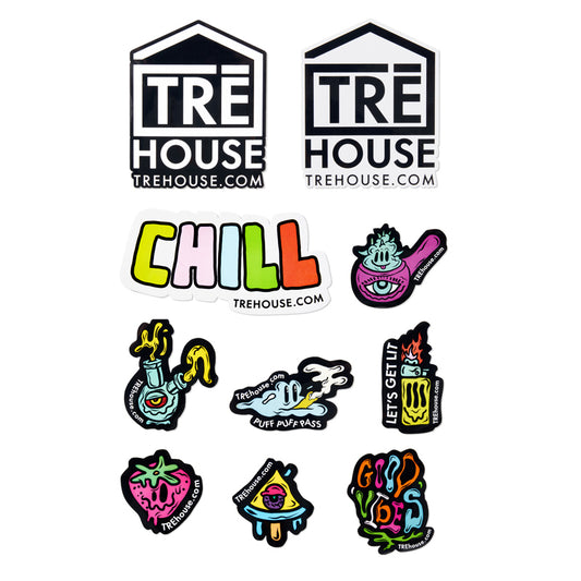 TRE House - Sticker Variety Pack