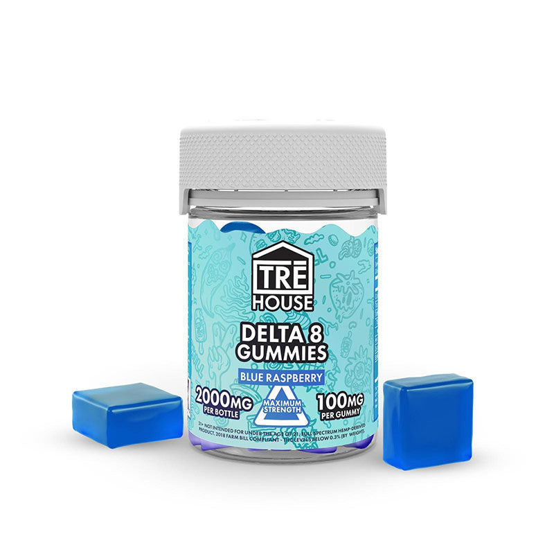 Gummies - Delta 8 - Blue Raspberry - (6 Pack)