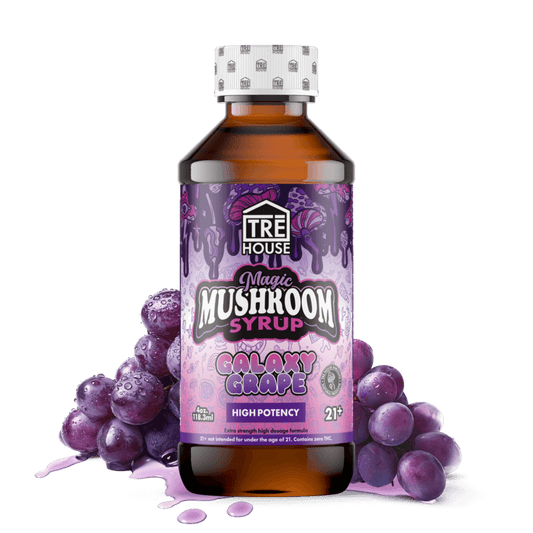 Magic Mushroom Syrup - Galaxy Grape - 4oz - (6 Pack)