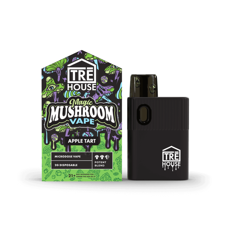 Magic Mushroom Vape - Apple Tart - 2 Grams - (6 Pack)