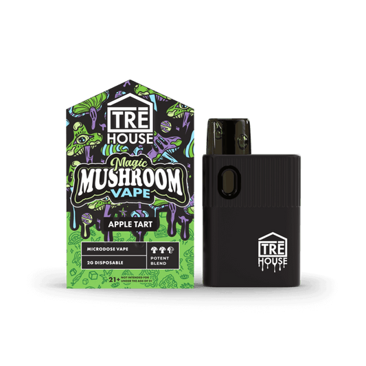 Magic Mushroom Vape - Apple Tart - 2 Grams - (6 Pack)