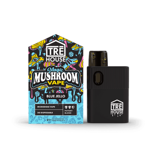 Magic Mushroom Vape - Blue Jello - 2 Grams - (6 Pack)