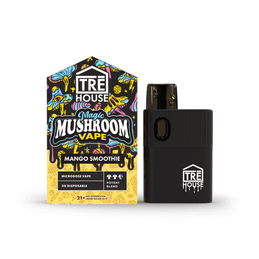 Magic Mushroom Vape - Mango Smoothie - 2 Grams - (6 Pack)